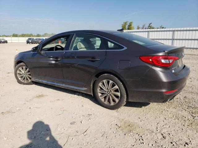  HYUNDAI SONATA 2016 Brown