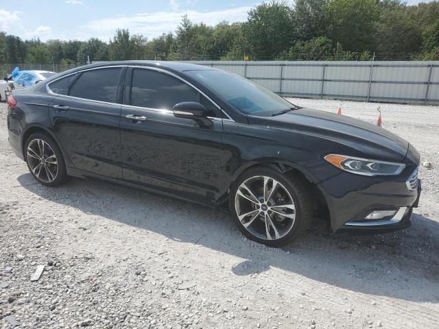 Sedans FORD FUSION 2017 Black