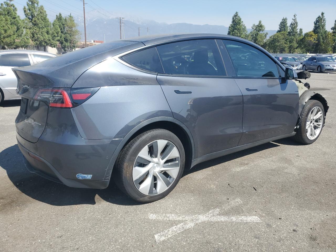 5YJYGDEE6MF073360 Tesla Model Y 2021. Фото: 2