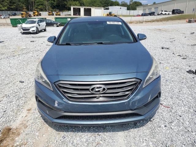  HYUNDAI SONATA 2015 Blue