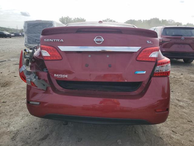 Sedans NISSAN SENTRA 2013 Red