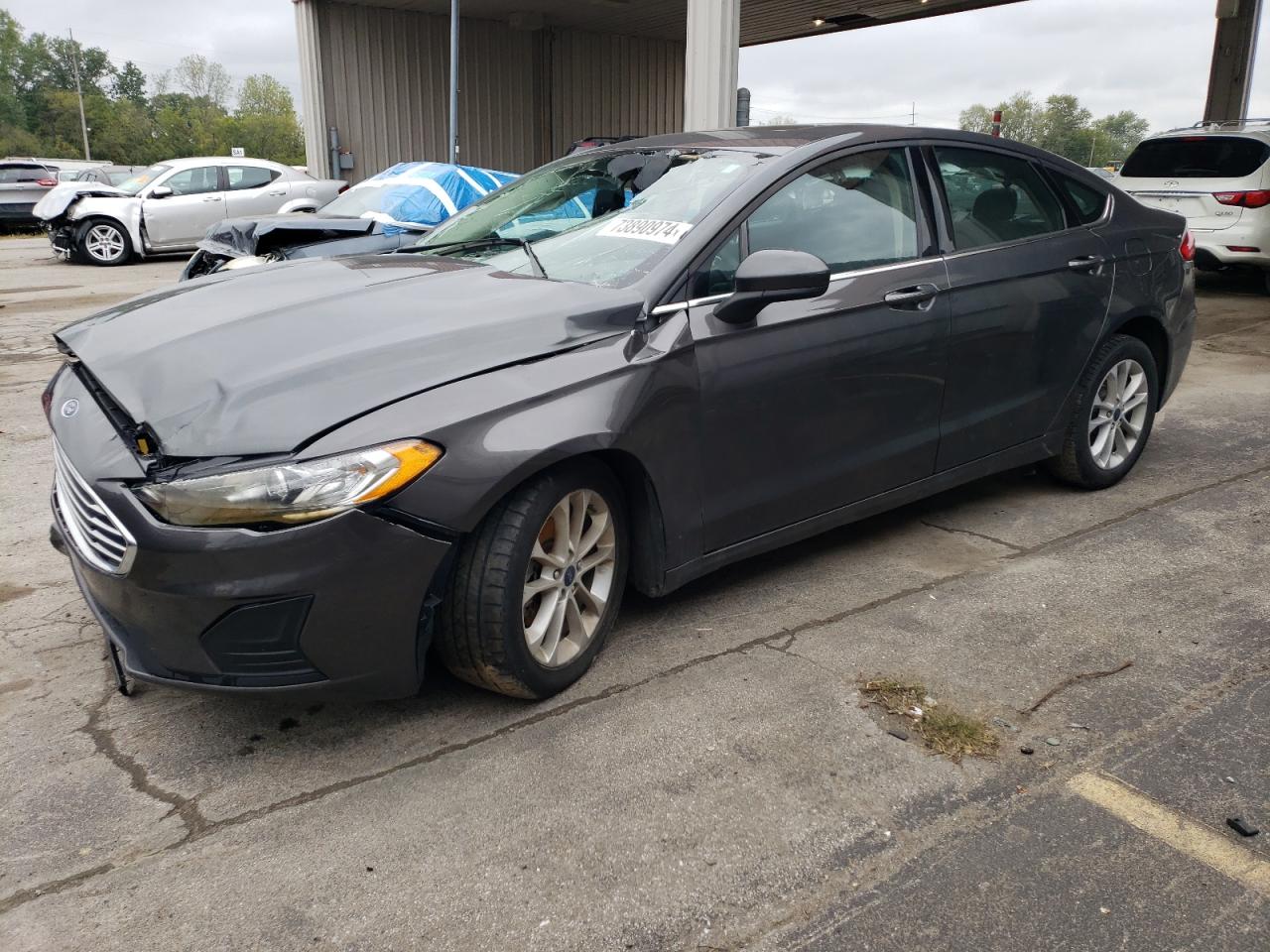 2020 Ford Fusion Se VIN: 3FA6P0HD2LR119739 Lot: 73890974