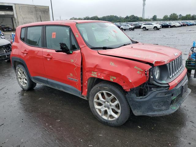  JEEP RENEGADE 2017 Красный