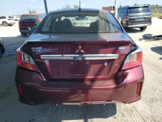  MITSUBISHI MIRAGE 2021 Burgundy