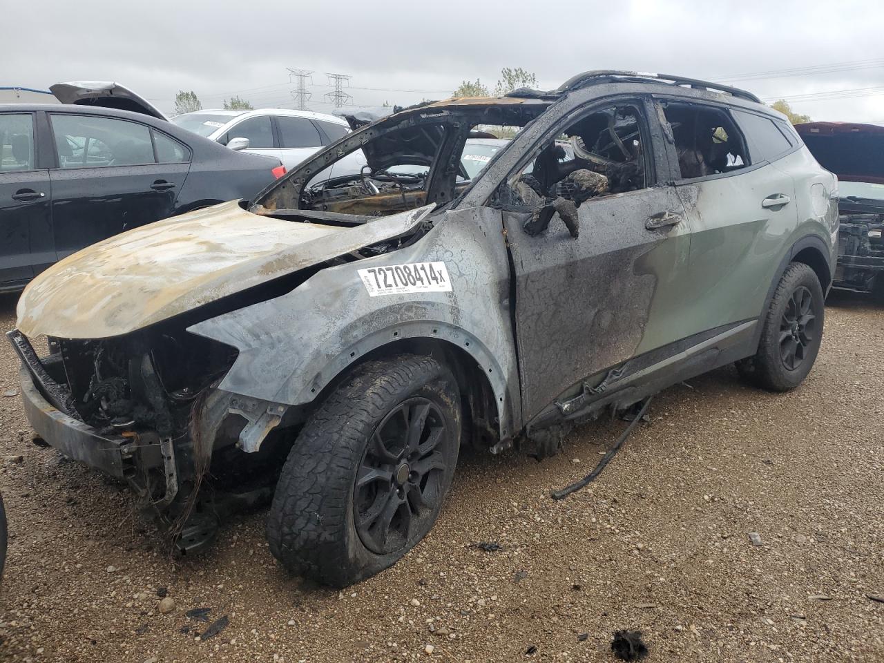 2023 Kia Sportage X-Pro na sprzedaż w Elgin, IL - Burn