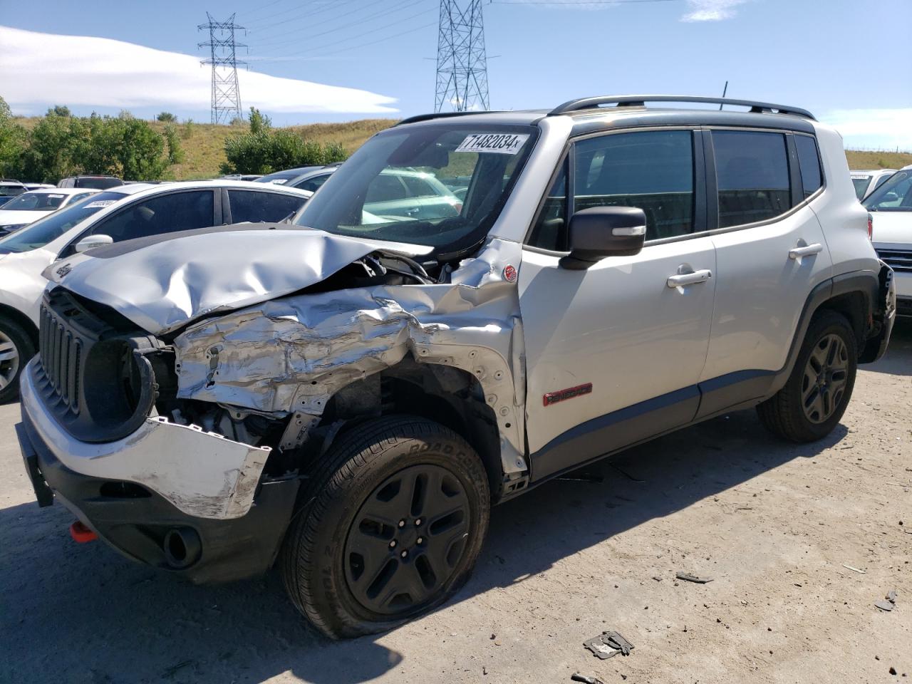 2018 Jeep Renegade Trailhawk VIN: ZACCJBCB2JPH68092 Lot: 71482034