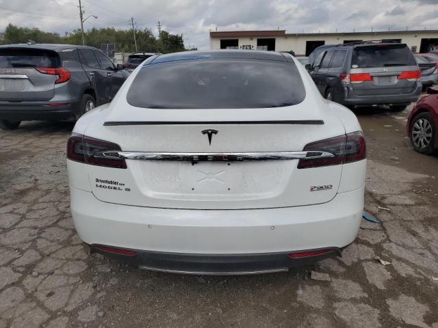  TESLA MODEL S 2015 White