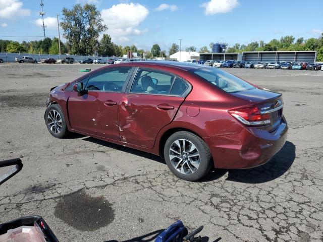  HONDA CIVIC 2014 Burgundy