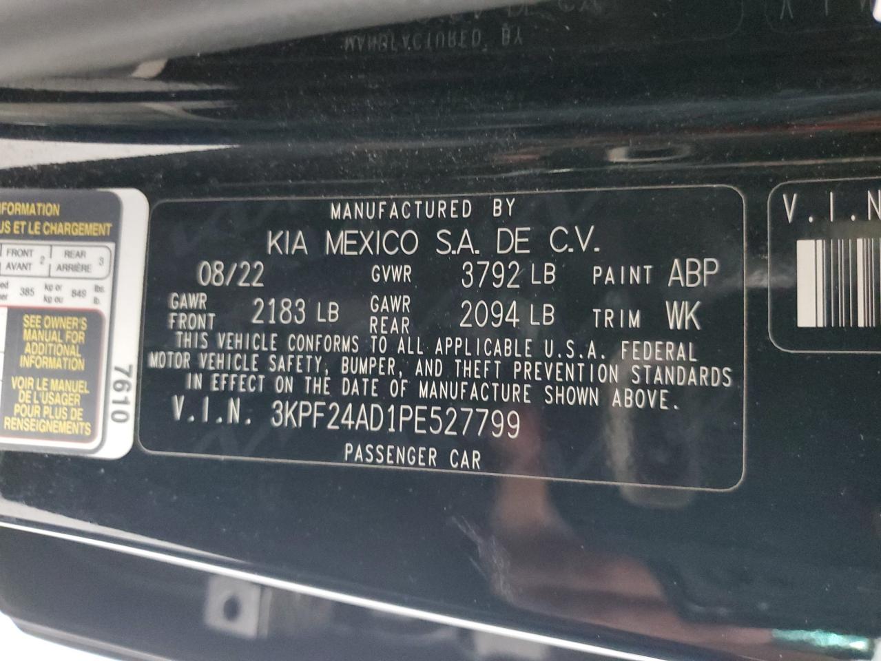 3KPF24AD1PE527799 2023 Kia Forte Lx