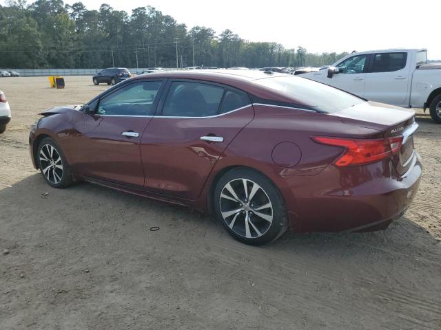  NISSAN MAXIMA 2018 Czerwony