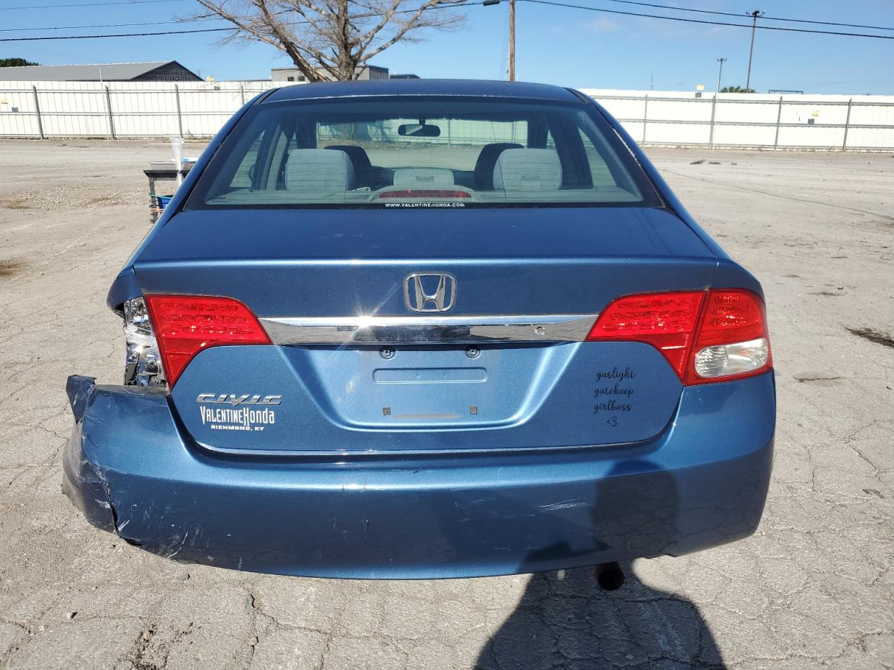 2009 Honda Civic Lx VIN: 19XFA16559E001293 Lot: 72009004