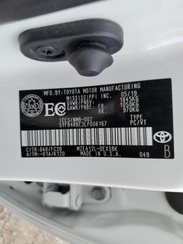 2020 TOYOTA COROLLA SE