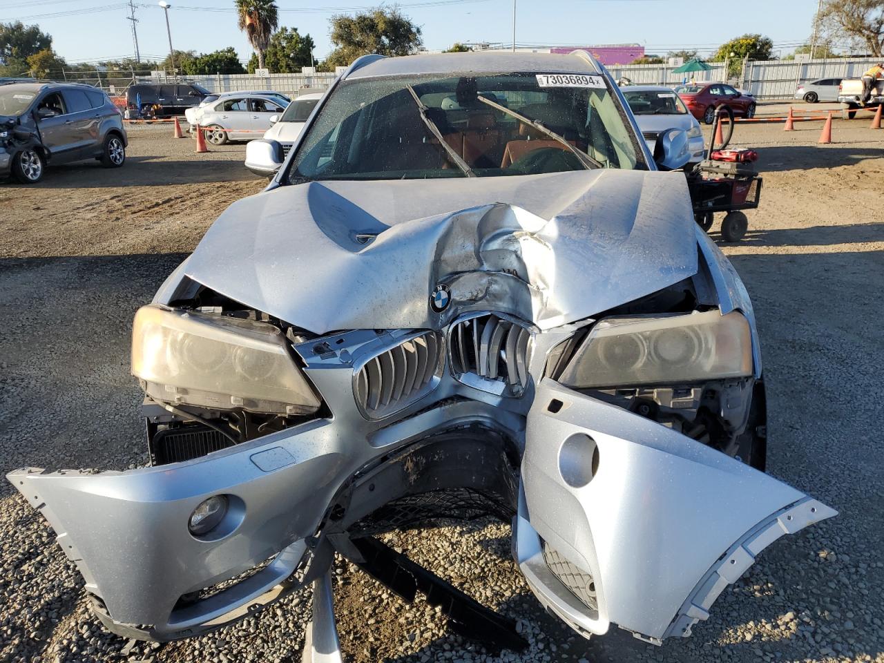 2011 BMW X3 xDrive35I VIN: 5UXWX7C59BLT78484 Lot: 73036894