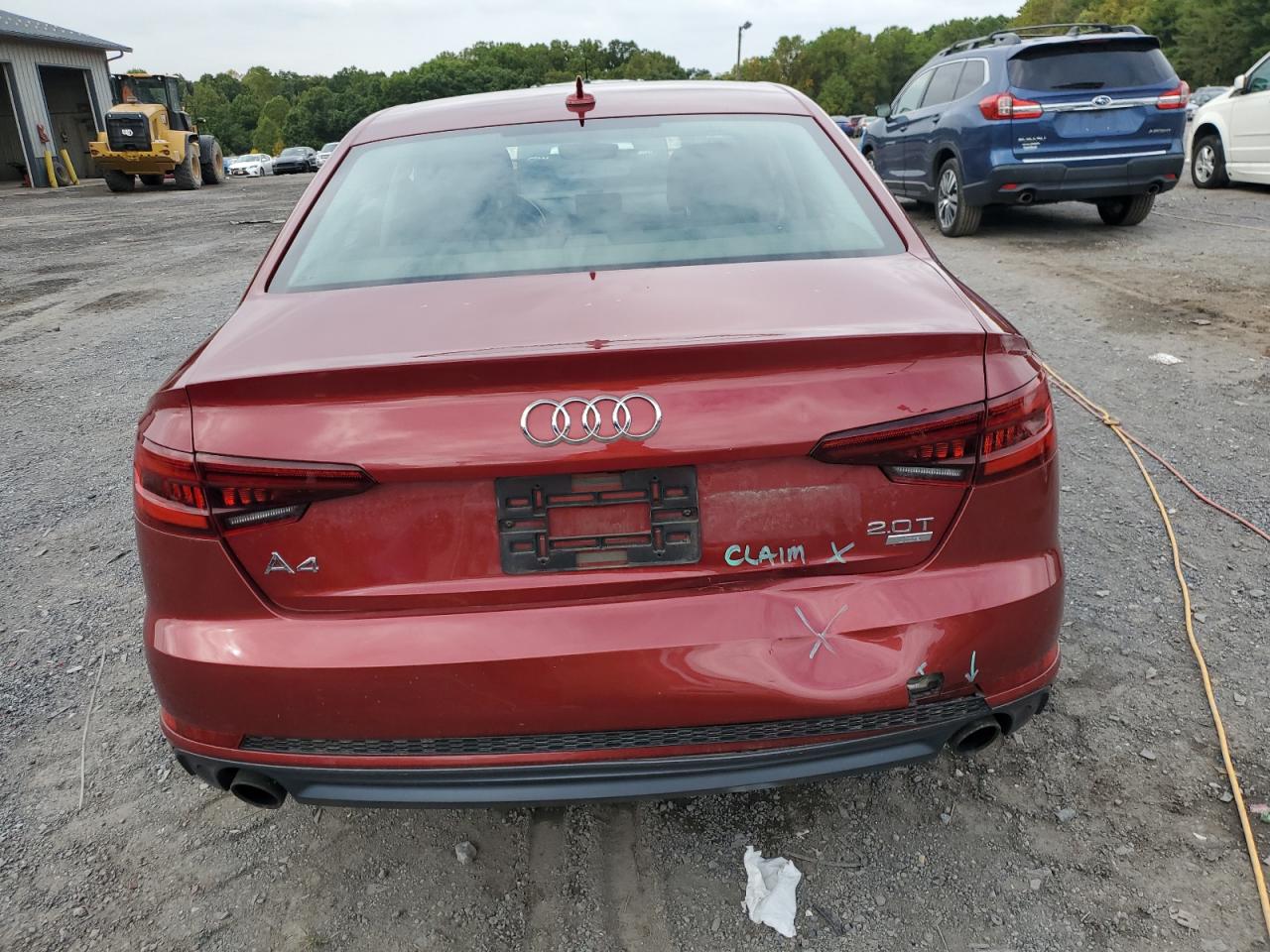 WAUKMAF43JA122647 2018 Audi A4 Premium