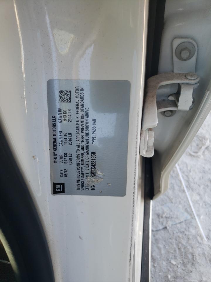 1G4PR5SK5C4221960 2012 Buick Verano Convenience