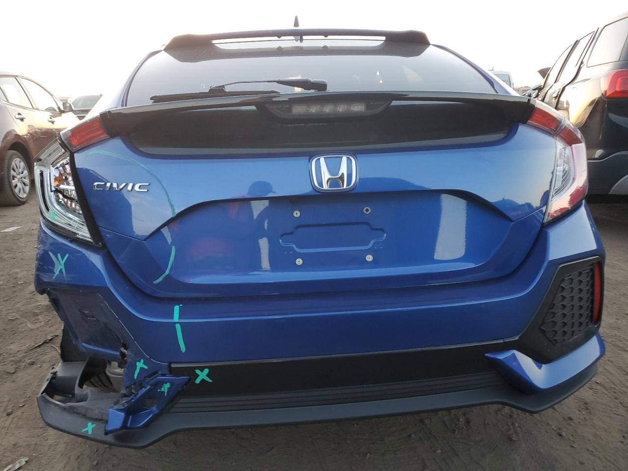 SHHFK7H52JU239855 2018 Honda Civic Ex