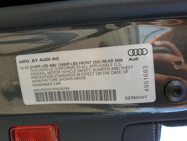 WAUFACF57PA029749 Audi A5 PREMIUM 13