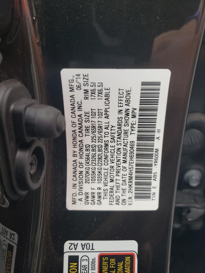 2HKRM4H57EH690469 2014 Honda Cr-V Ex