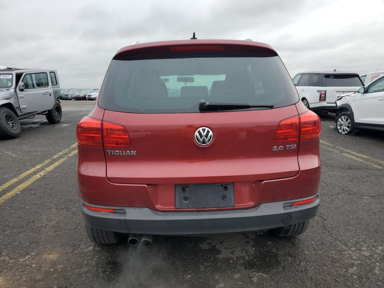 2013 Volkswagen Tiguan S VIN: WVGAV3AX7DW081533 Lot: 73030524