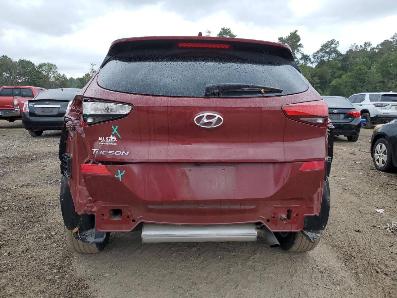 2019 Hyundai Tucson Se VIN: KM8J23A4XKU040465 Lot: 69387344