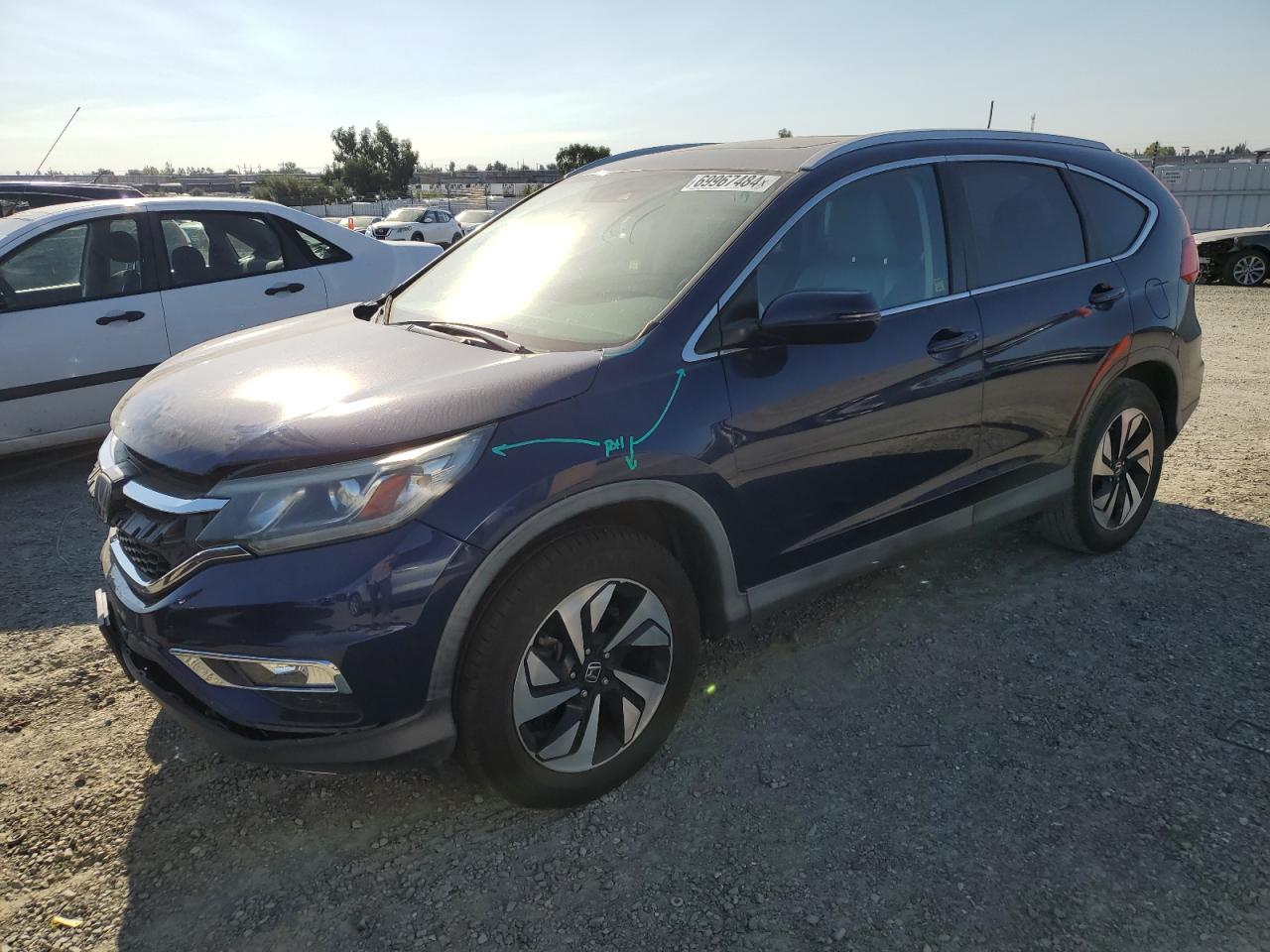 2016 Honda Cr-V Touring VIN: 5J6RM4H9XGL050008 Lot: 69967484