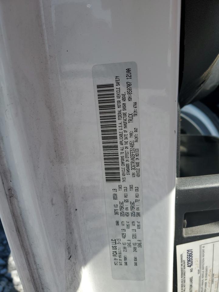 3C6TRVAG5FE514851 2015 Ram Promaster 1500 1500 Standard