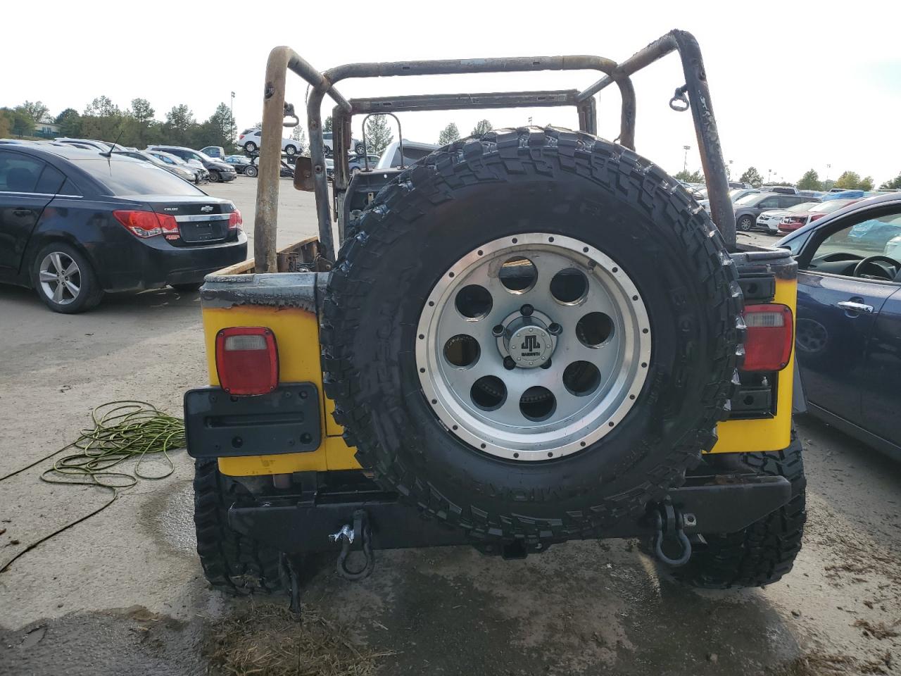 2004 Jeep Wrangler / Tj Sport VIN: 1J4FA49S94P776380 Lot: 71321494