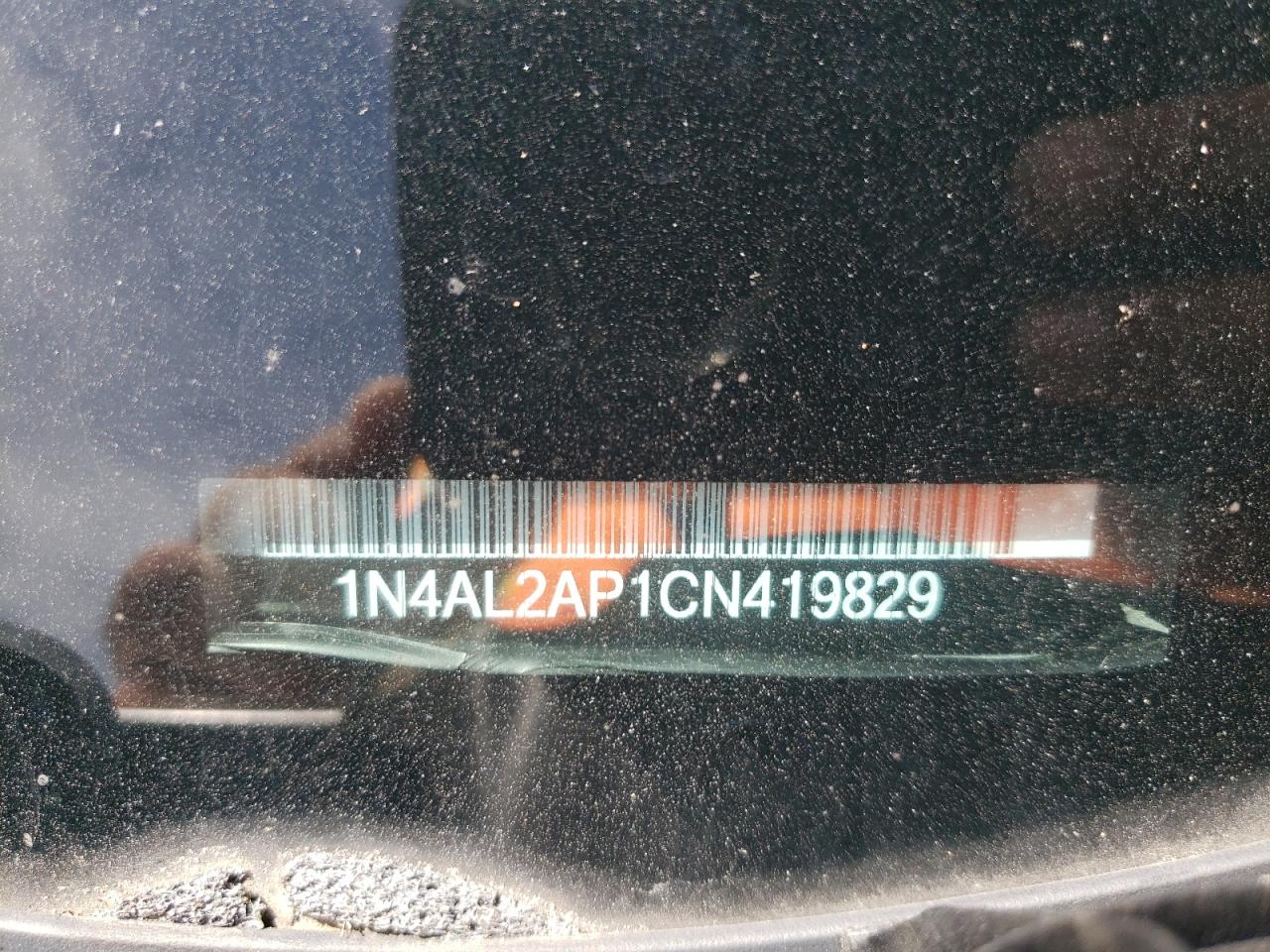 1N4AL2AP1CN419829 2012 Nissan Altima Base