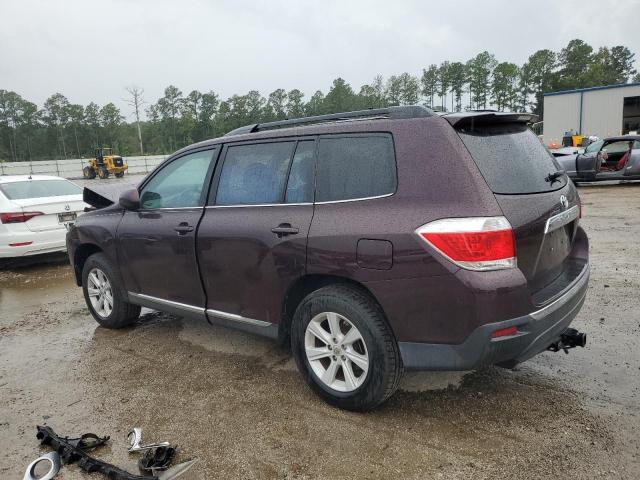  TOYOTA HIGHLANDER 2013 Burgundy