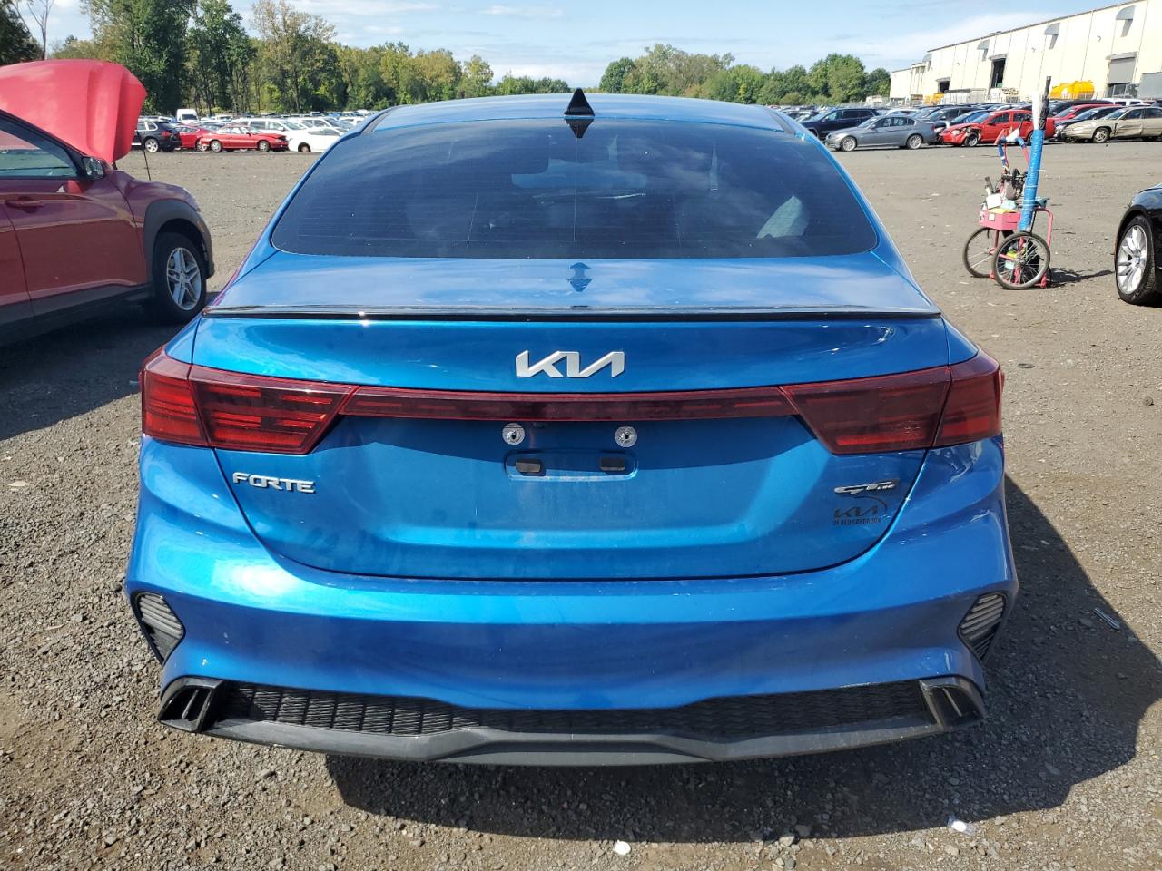 2022 Kia Forte Gt Line VIN: 3KPF54AD5NE499770 Lot: 69849434