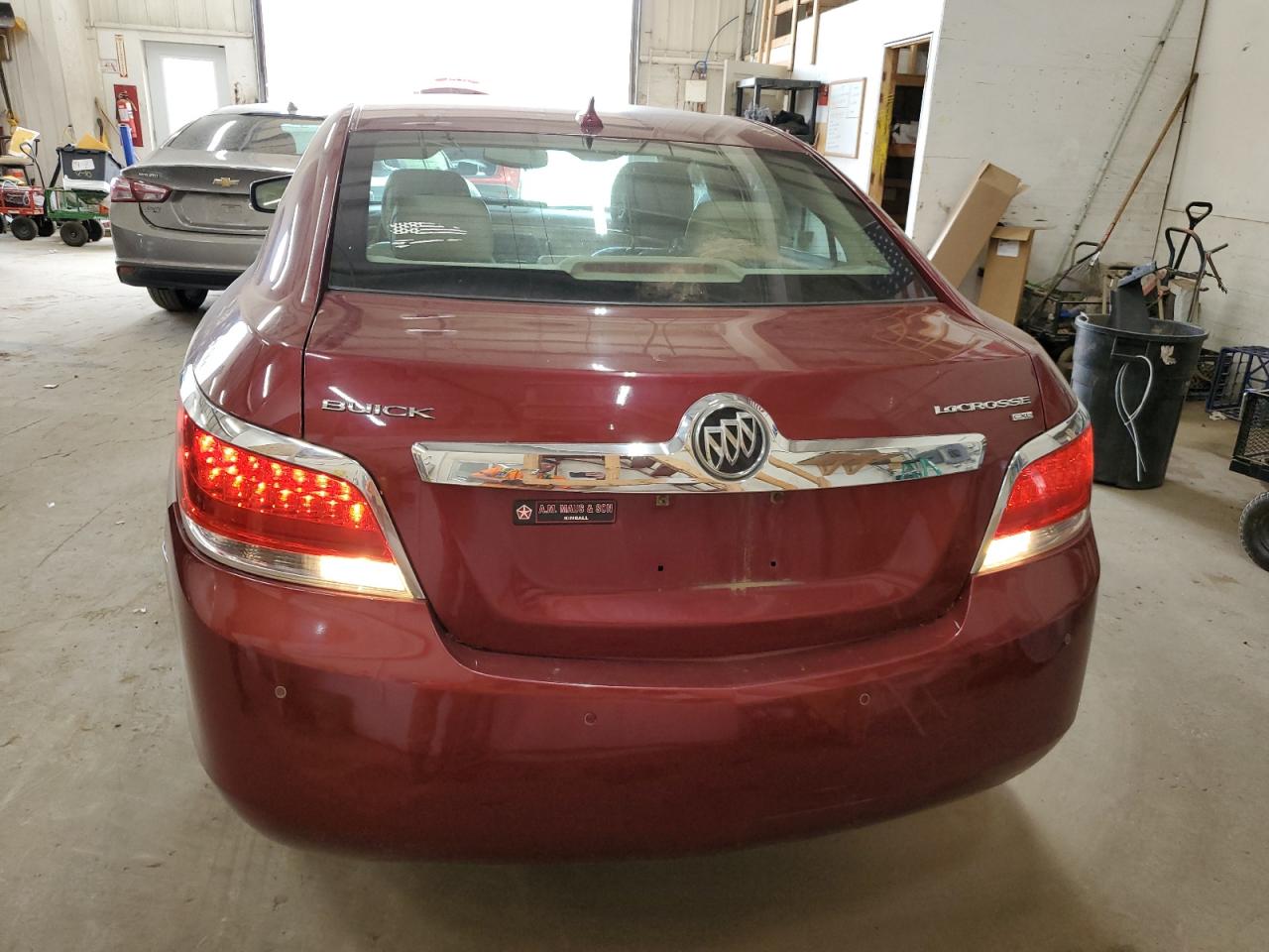 2010 Buick Lacrosse Cxl VIN: 1G4GC5EG9AF133696 Lot: 70688564