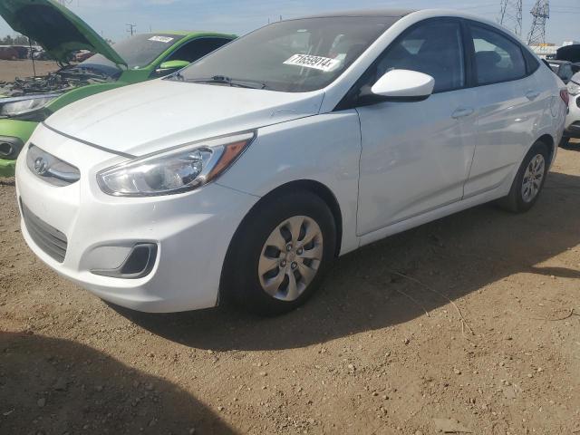  HYUNDAI ACCENT 2017 Белый