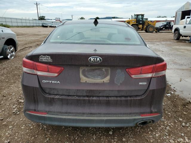 Sedans KIA OPTIMA 2016 Red