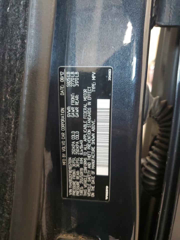 YV4952CF8D1657694 2013 Volvo Xc90 R Design