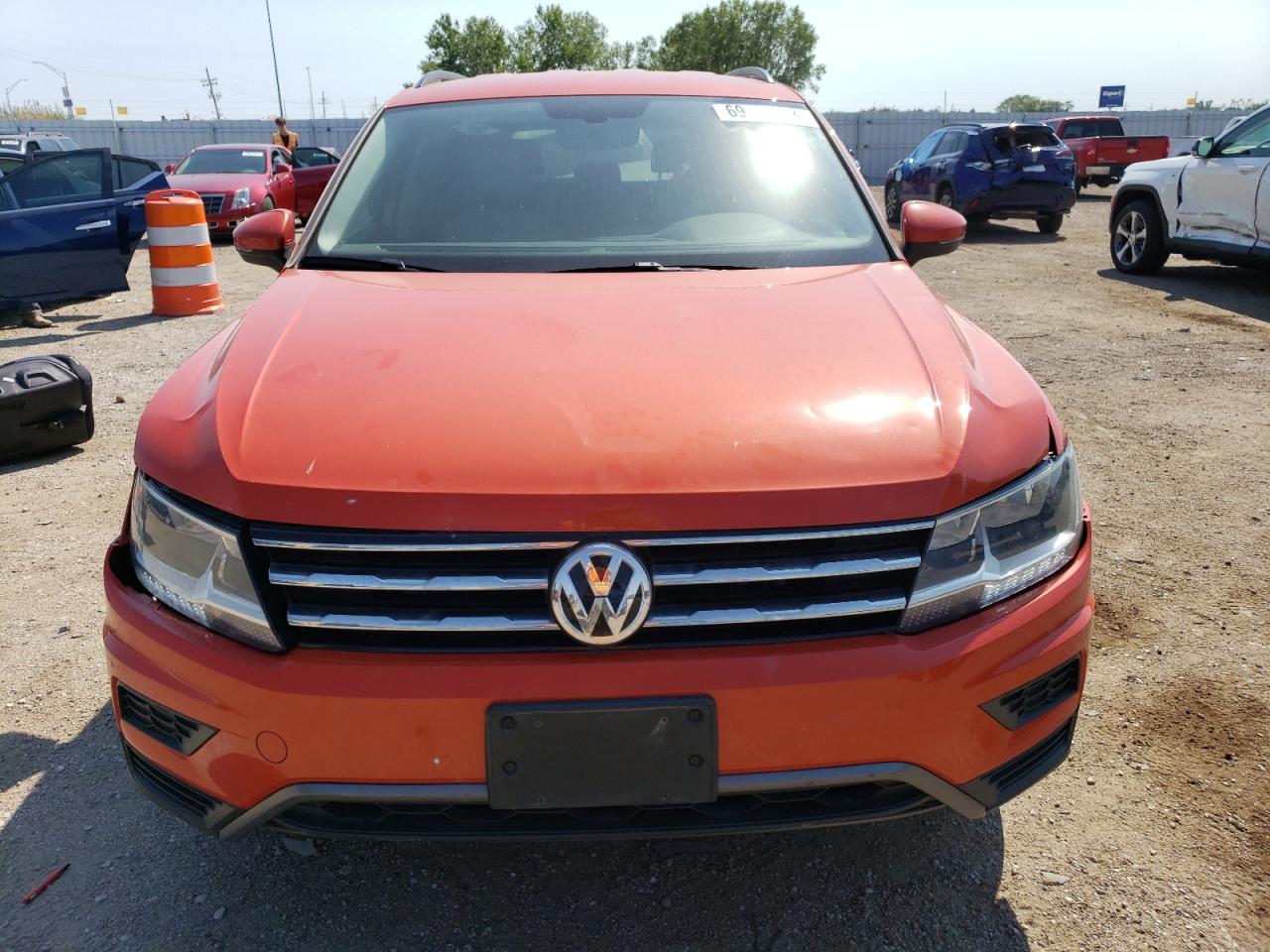 2019 Volkswagen Tiguan Se VIN: 3VV2B7AX3KM159801 Lot: 69488414