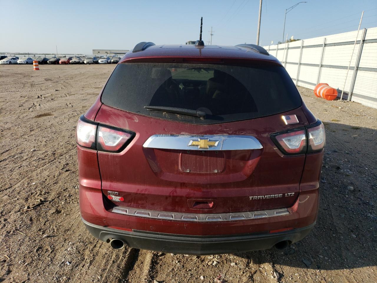 2016 Chevrolet Traverse Ltz VIN: 1GNKVJKD0GJ238779 Lot: 71255344