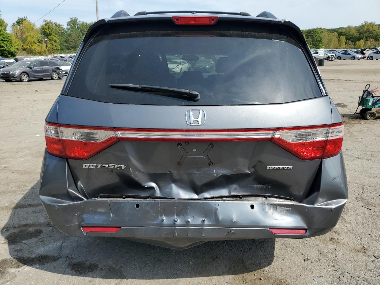 2012 Honda Odyssey Touring VIN: 5FNRL5H98CB002907 Lot: 71081574