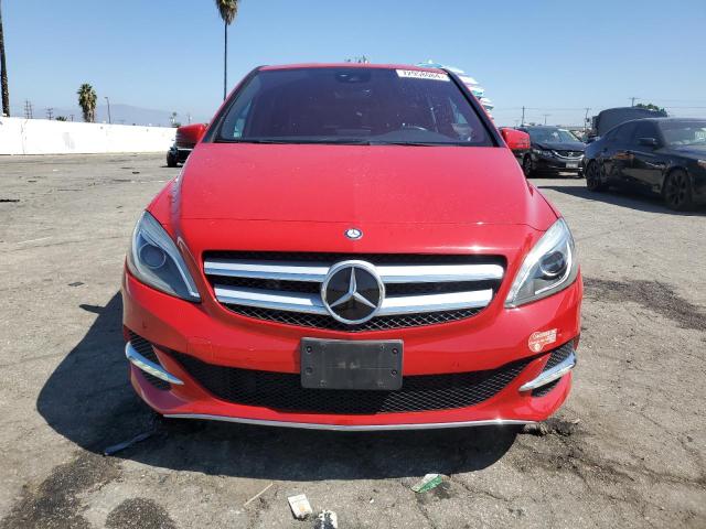 Hatchbacks MERCEDES-BENZ B-CLASS 2016 Czerwony