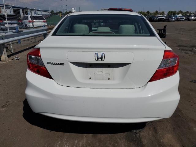 Седани HONDA CIVIC 2012 Білий