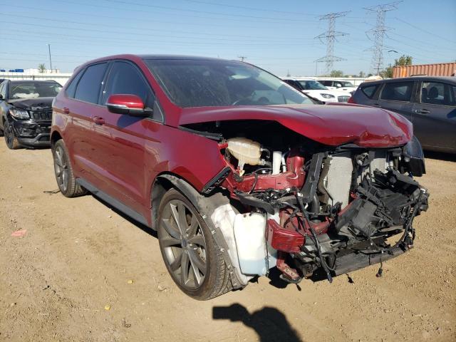  FORD EDGE 2018 Red