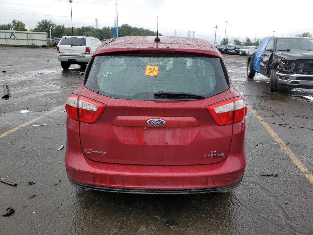 2016 Ford C-Max Se VIN: 1FADP5AU9GL100608 Lot: 72993384