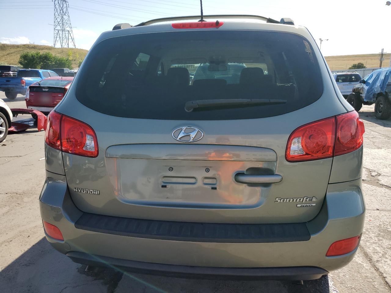 5NMSG73D89H274314 2009 Hyundai Santa Fe Gls