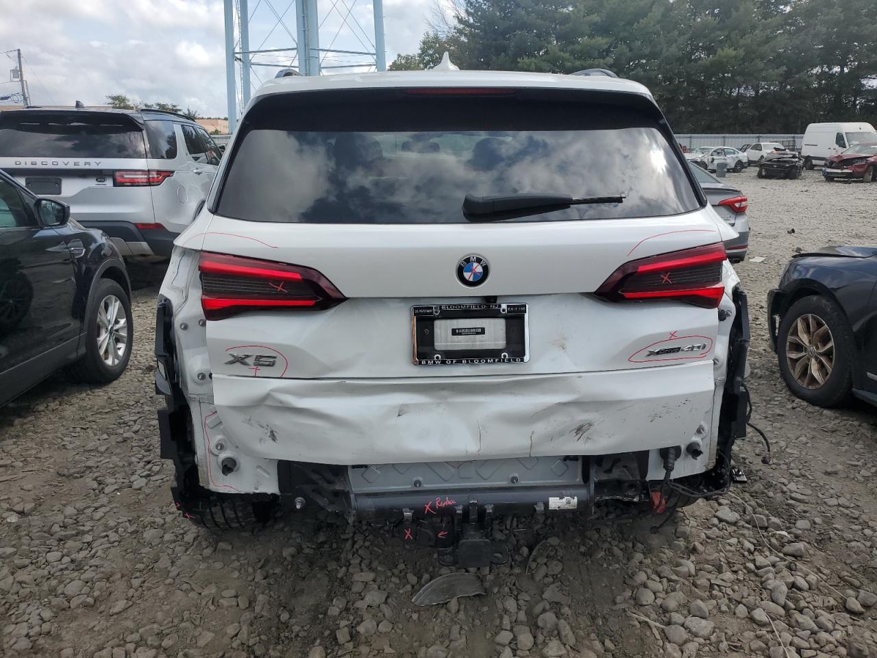 2022 BMW X5 xDrive40I VIN: 5UXCR6C04N9J12156 Lot: 71705454