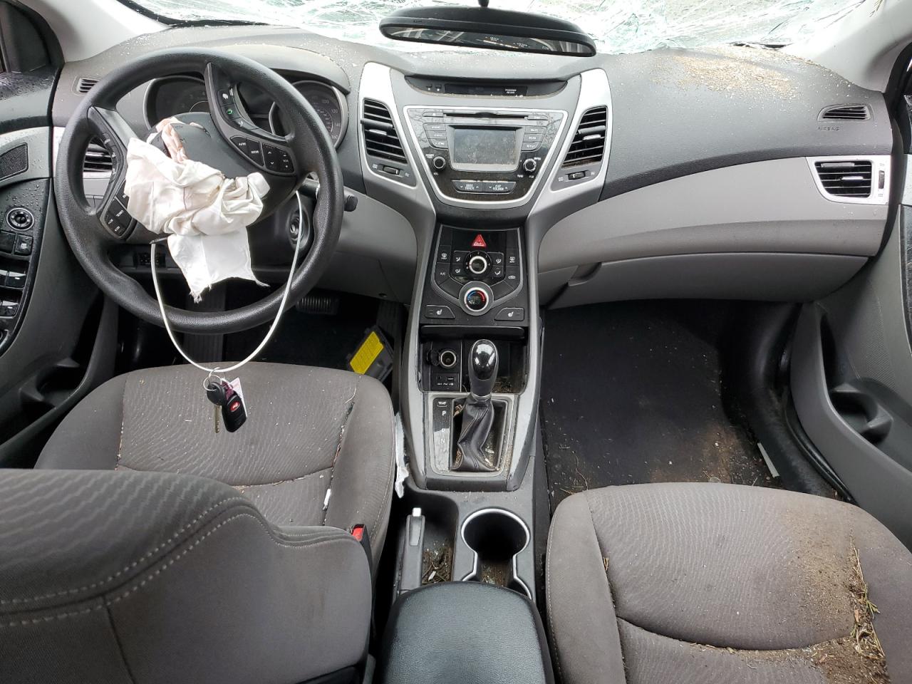 KMHDH4AE1EU046797 2014 Hyundai Elantra Se