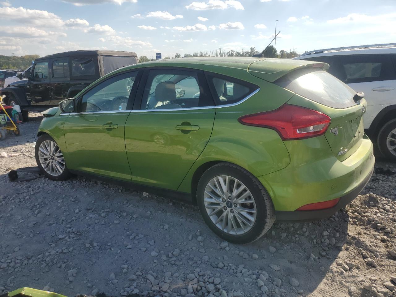 2018 Ford Focus Titanium VIN: 1FADP3N23JL314255 Lot: 71884684