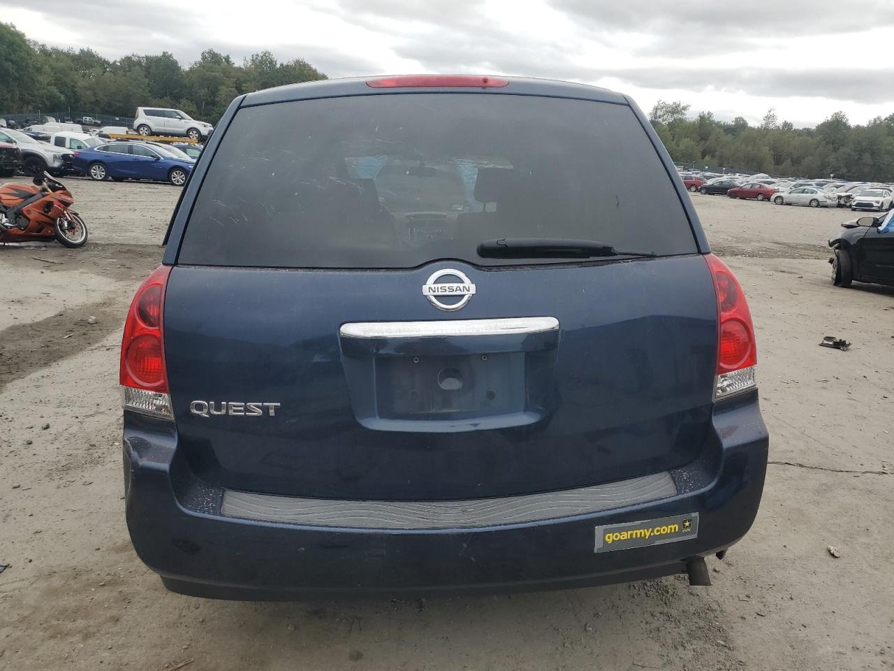 2009 Nissan Quest S VIN: 5N1BV28U29N106104 Lot: 72353264