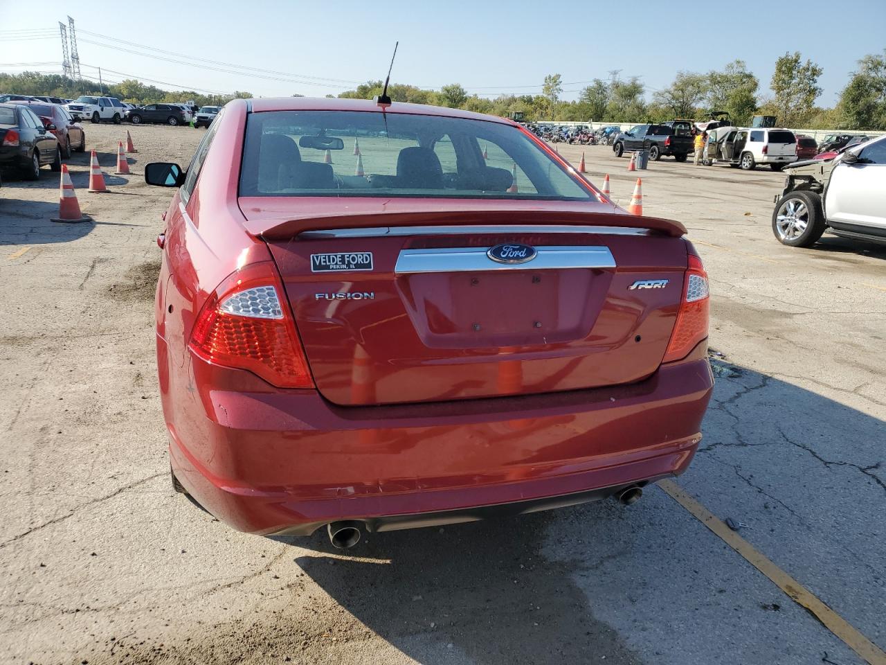 2010 Ford Fusion Sport VIN: 3FAHP0KC6AR233720 Lot: 72580034