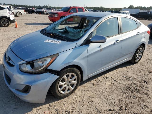 Sedans HYUNDAI ACCENT 2013 Granatowy