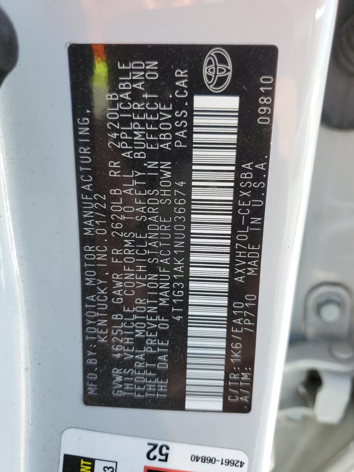 2022 Toyota Camry - Image 12