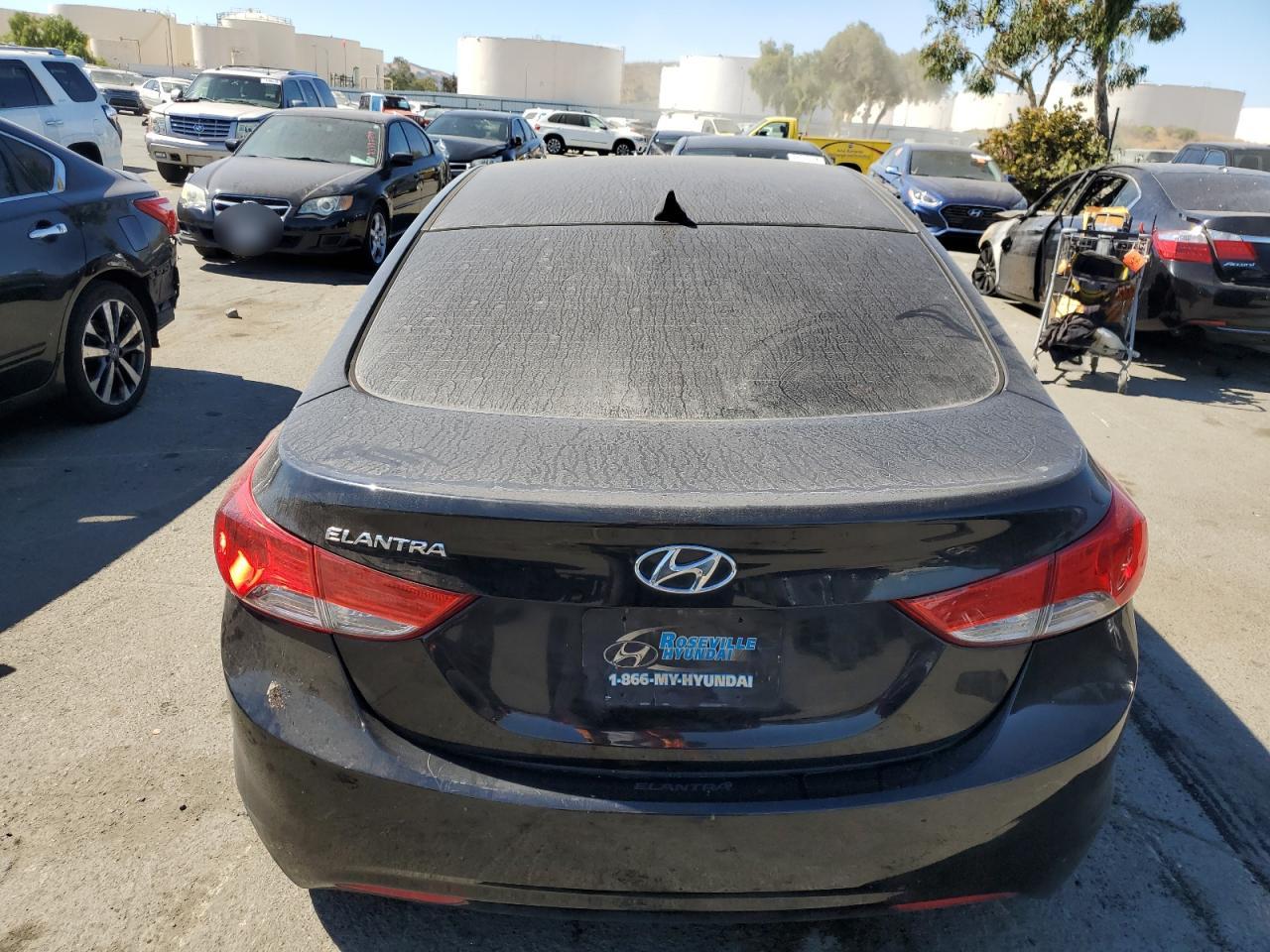 5NPDH4AE6DH151588 2013 Hyundai Elantra Gls